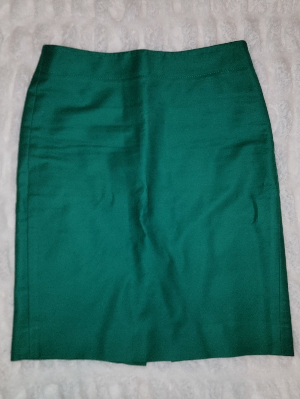 J. Crew Emerald Green Tailored Pencil Skirt